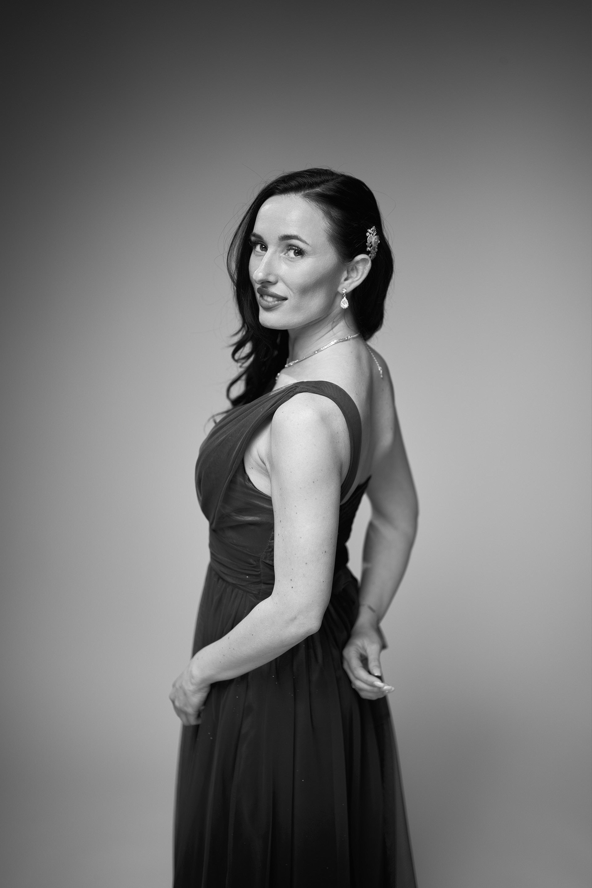 Capture One Veronica 1 Studio Portrait Black and White Preset