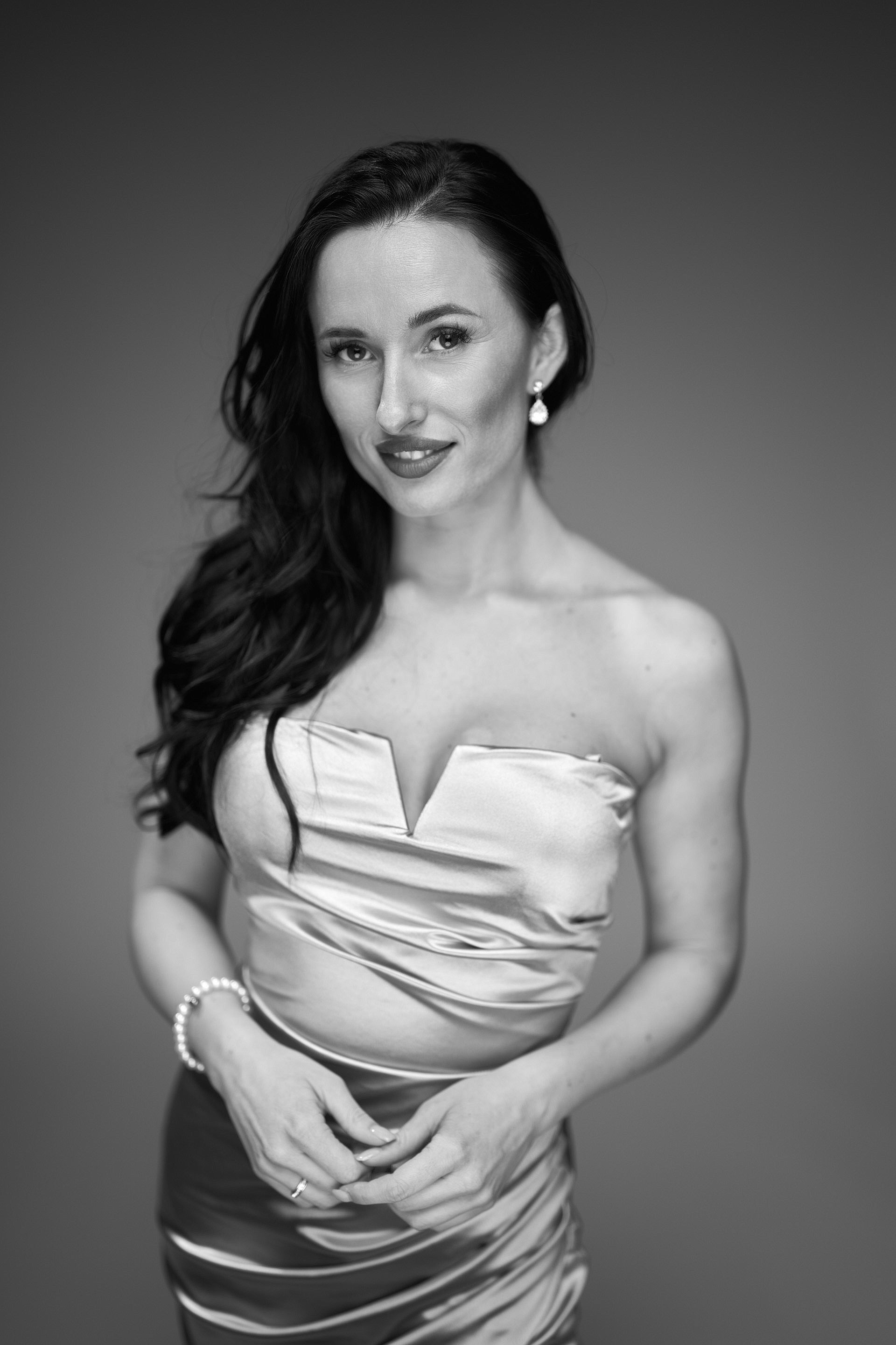 Capture One Veronica 1 Studio Portrait Black and White Preset